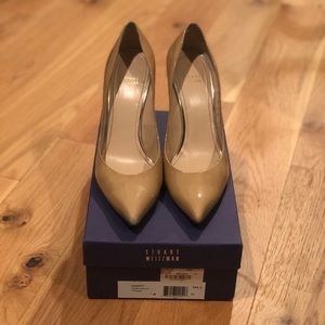 Stuart Weitzman nude pumps
